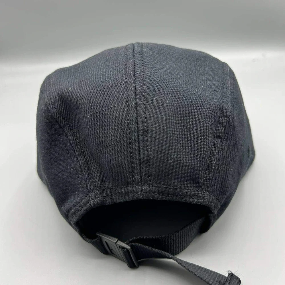 Air Jordan Flight 5 Panel Hat Men Black Jumpman‎ Strap Back Cap